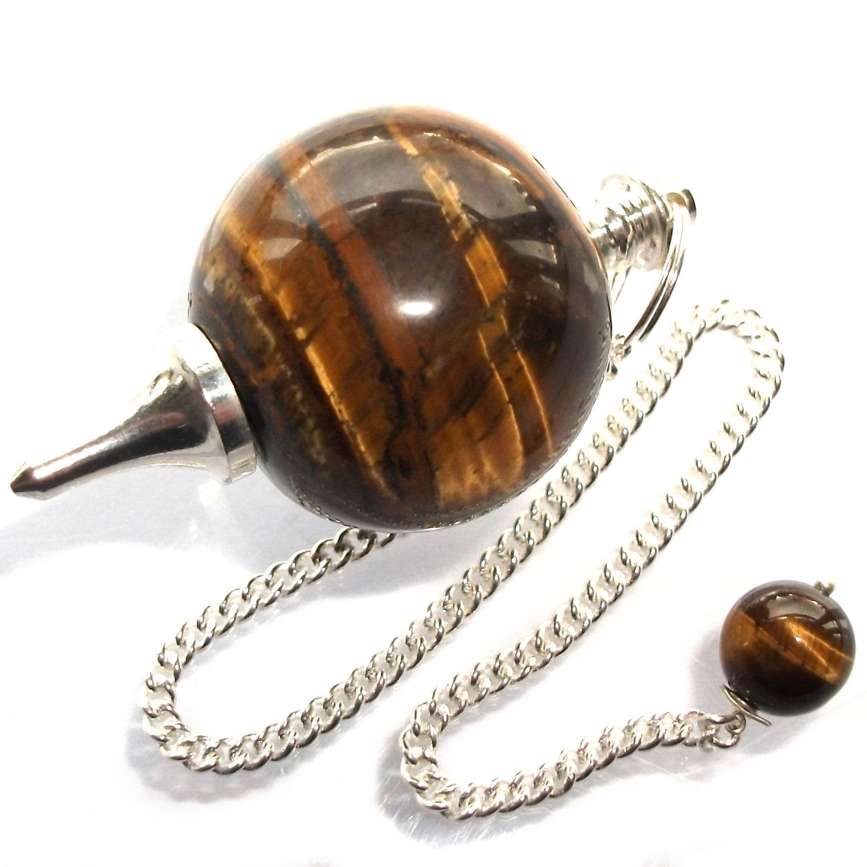 Tigers Eye - Ball Pendulum Tigers Eye - Ball Pendulum